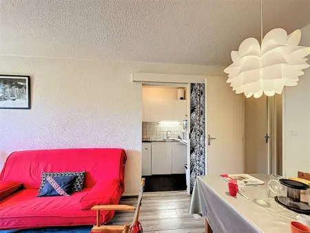 Studio 4/5 pers. Pied des pistes, Balcon, Animaux admis - Photo 4