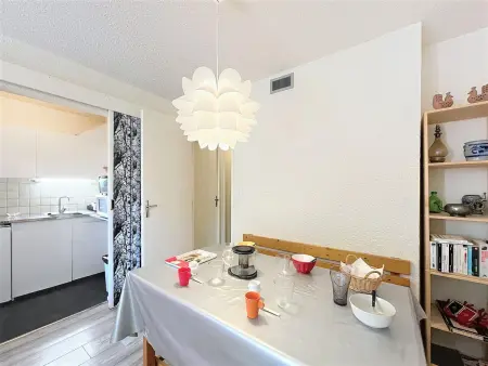 Studio 4/5 pers. Pied des pistes, Balcon, Animaux admis - Photo 5