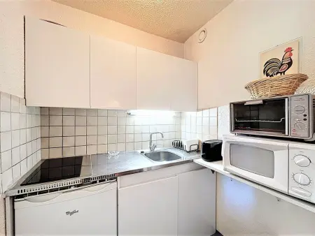 Studio 4/5 pers. Pied des pistes, Balcon, Animaux admis - Photo 7