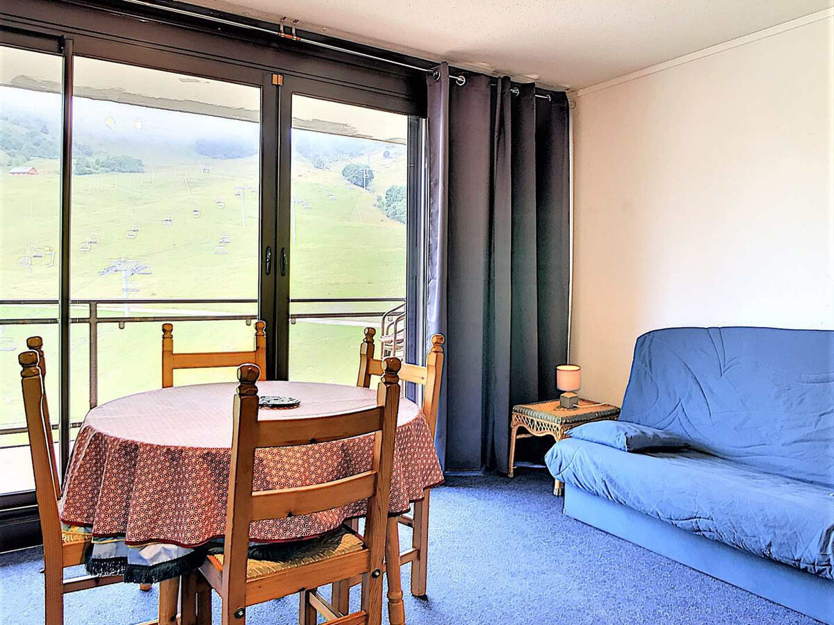 Studio 31m² balcon sud, vue pistes au Corbier - Photo 2