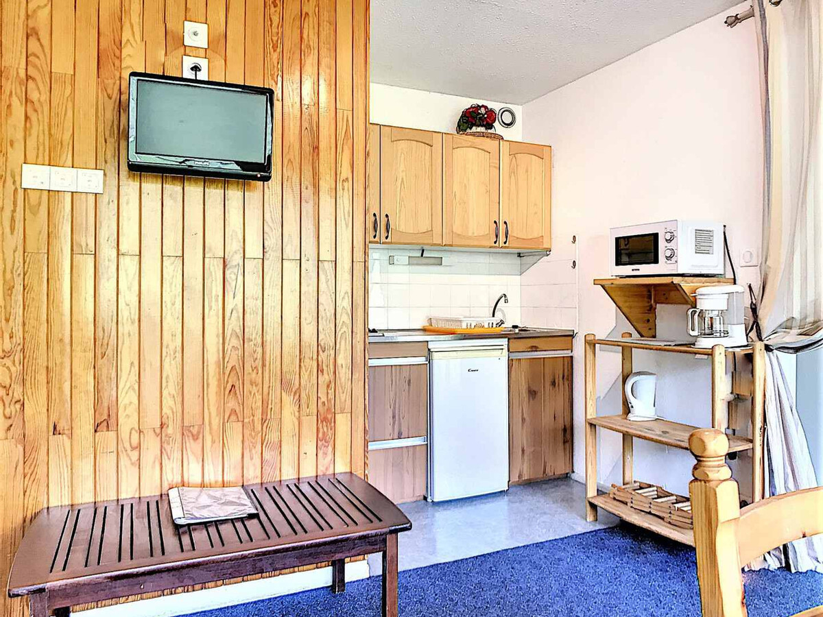 Studio 31m² balcon sud, vue pistes au Corbier - Photo 5