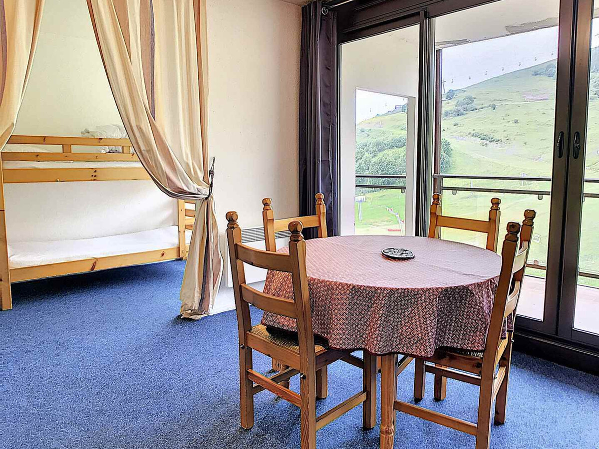 Studio 31m² balcon sud, vue pistes au Corbier - Photo 7