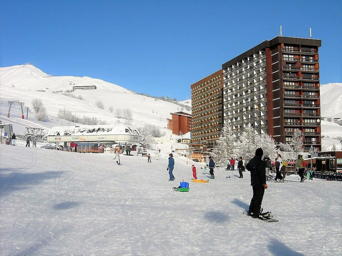 Studio 31m² balcon sud, vue pistes au Corbier - Photo 14