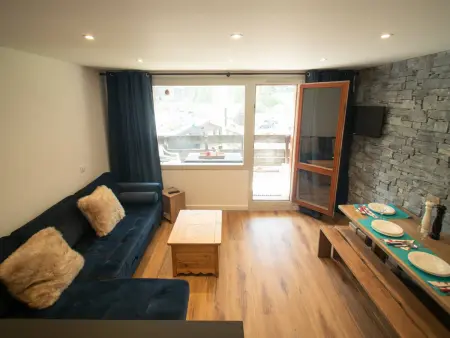 Location appartement à Valmorel, Charmant 2 pièces pour 5 pers avec balcon, service linge inclus !