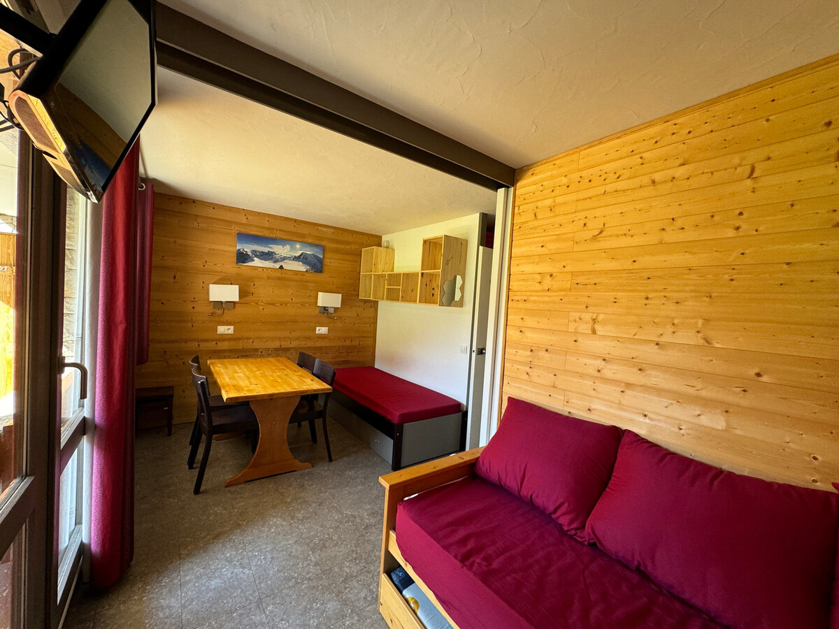 Studio 28 m² rénové avec balcon vue pistes à Belle Plagne - Photo 1
