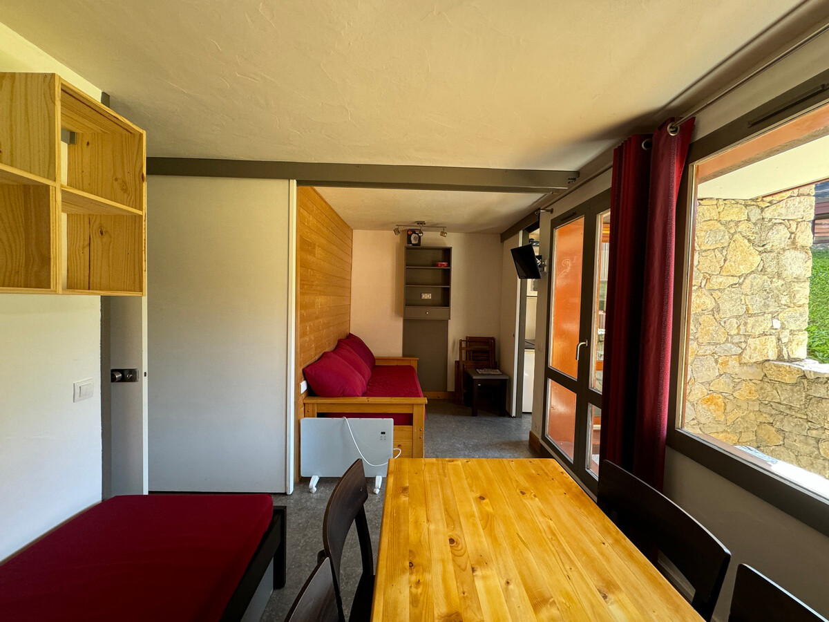 Studio 28 m² rénové avec balcon vue pistes à Belle Plagne - Photo 2