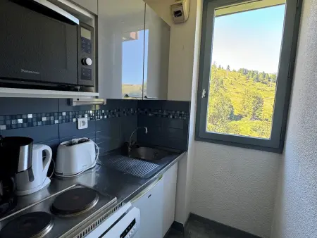 Appartement fonctionnel skis aux pieds avec balcon, 5 pers, Belle Plagne : photo 4