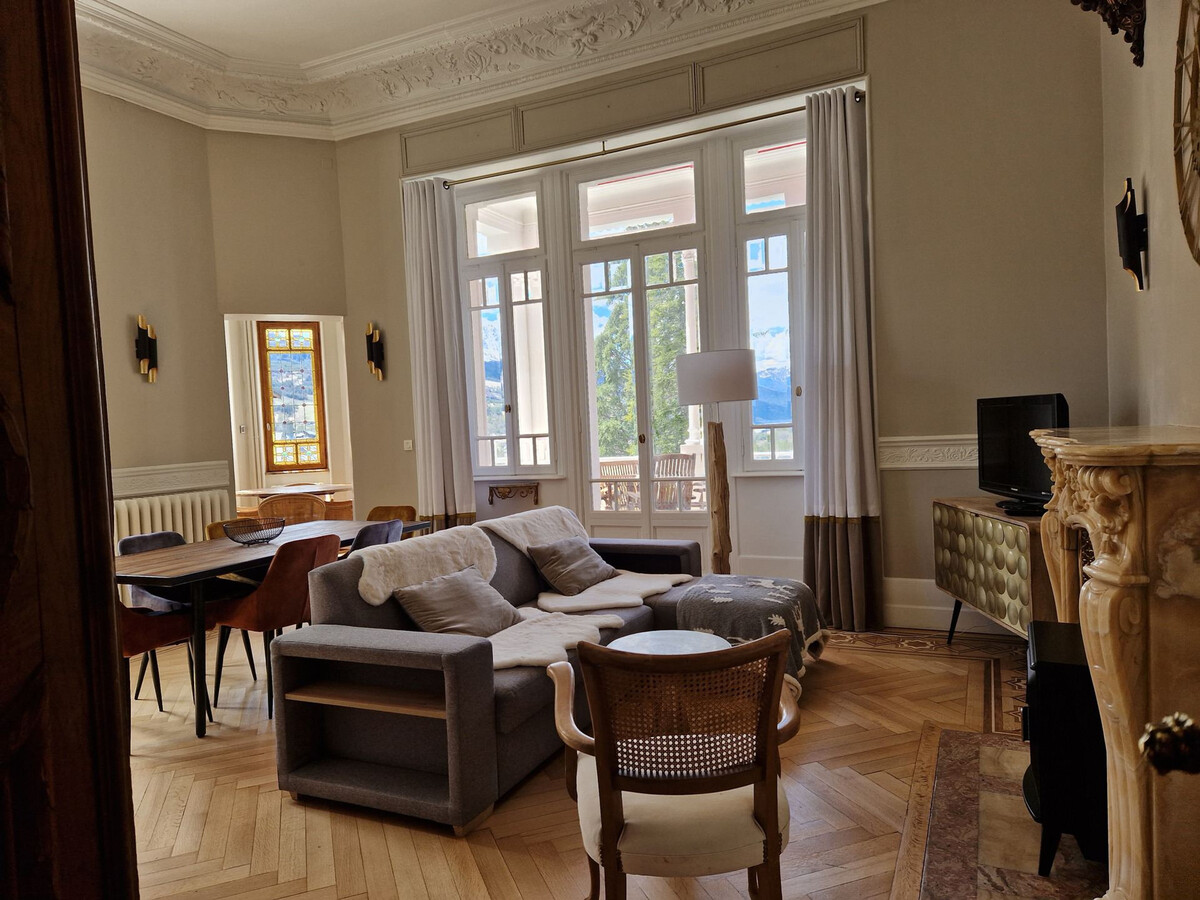 Appartement 3 chambres au château avec jardin 150m² - Photo 3