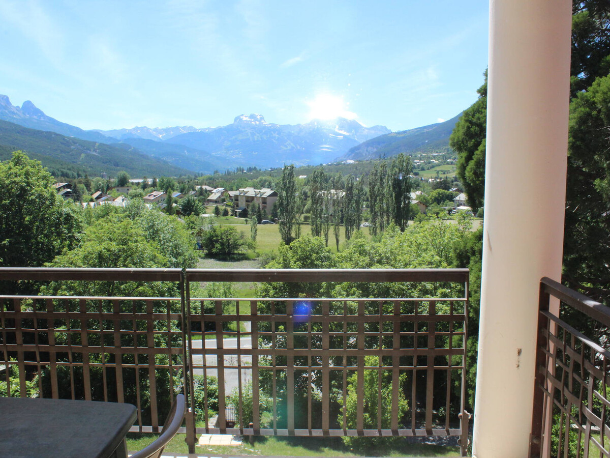 Studio 4 pers Jausiers, terrasse sud et accès piscine - Photo 2
