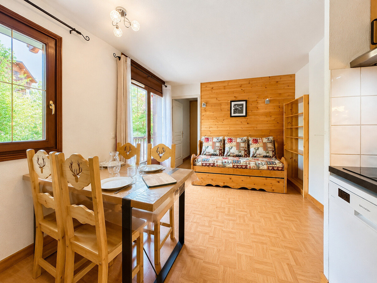 Appartement 4 pers. skis aux pieds avec piscine à Flumet - Photo 1