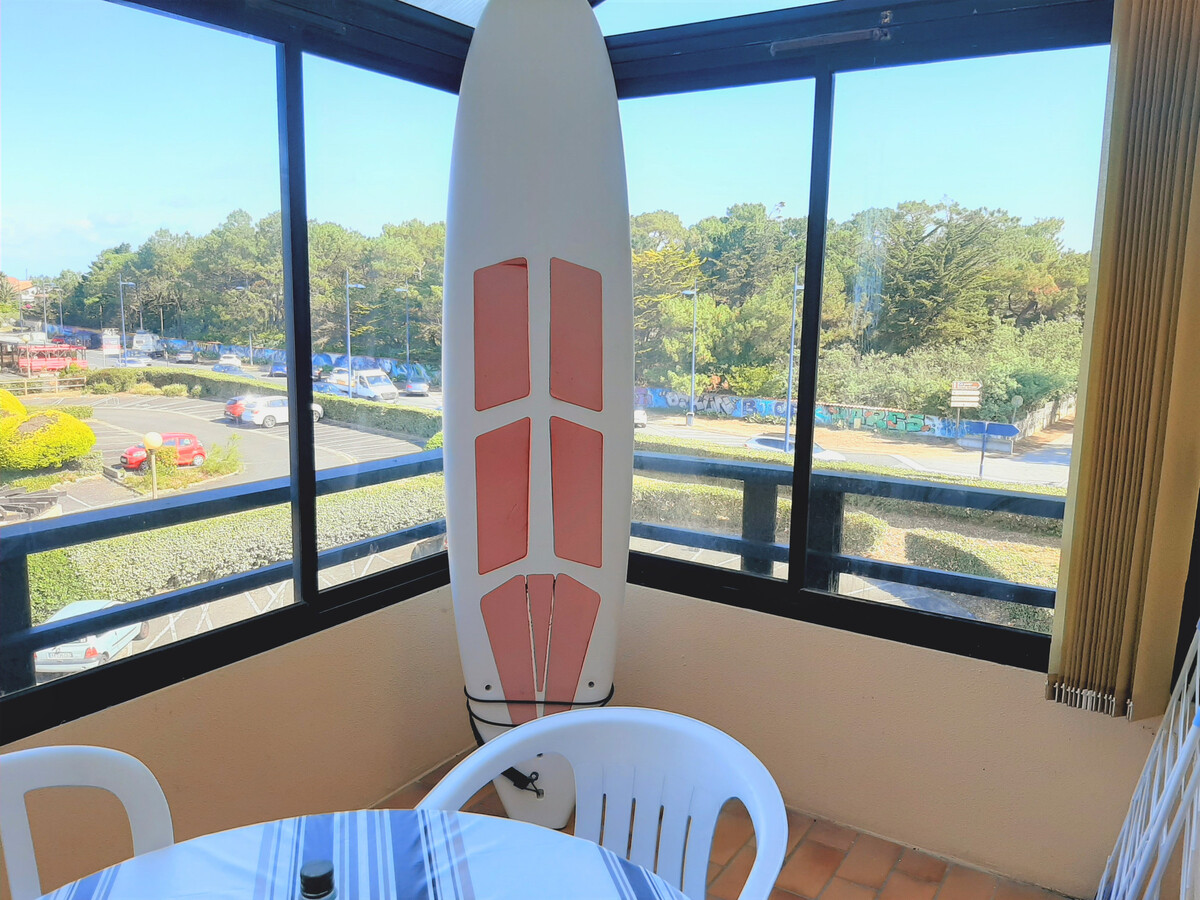 Studio cabine 4 pers. face au port, piscine et tennis - Photo 7
