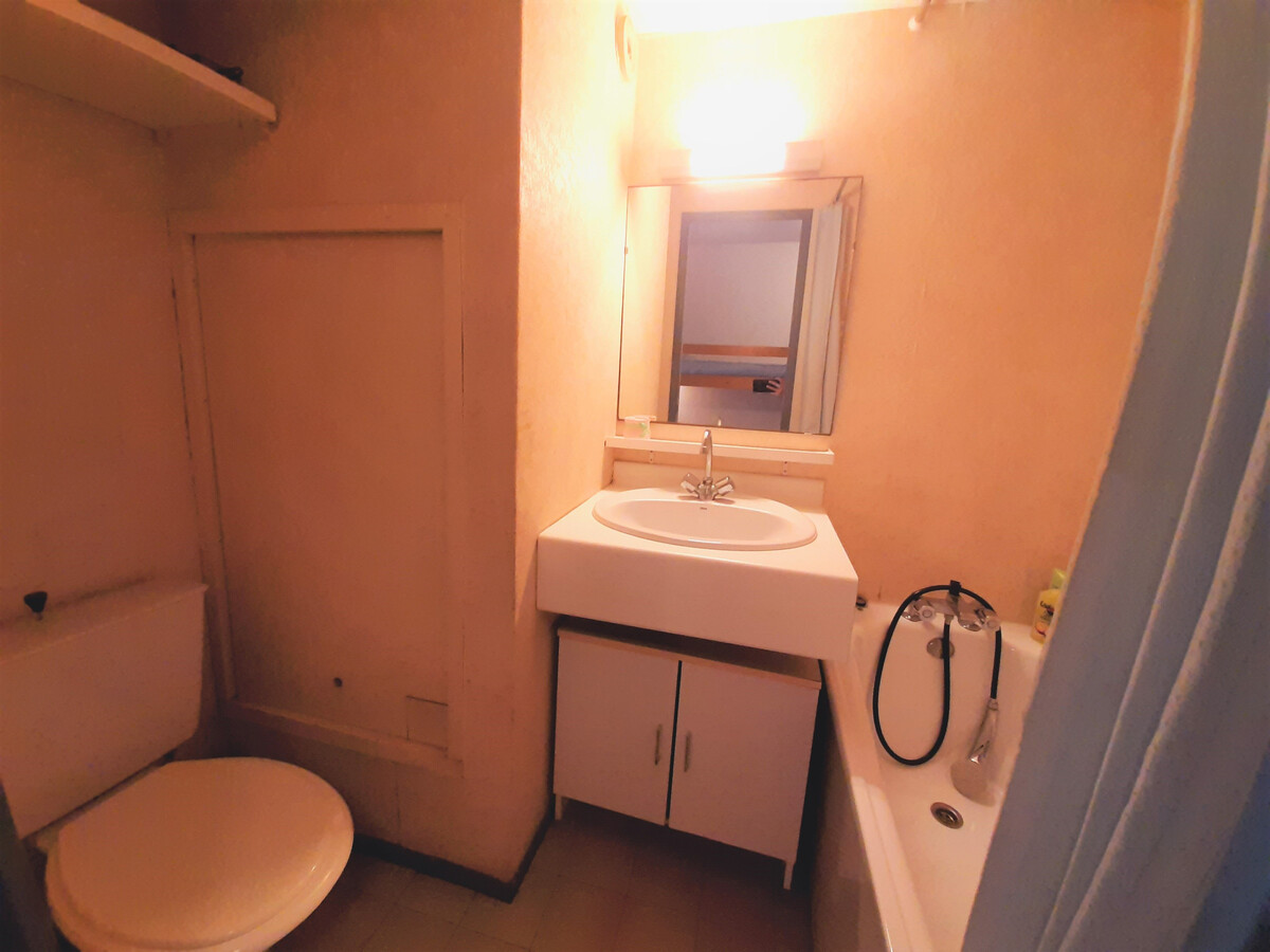 Studio cabine 4 pers. face au port, piscine et tennis - Photo 9