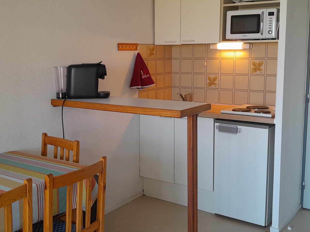 Studio cabine 4 pers. face au port, piscine et tennis - Photo 19