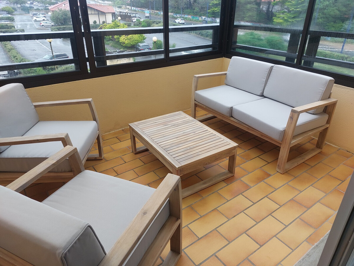 Studio cabine 4 pers. face au port, piscine et tennis - Photo 23