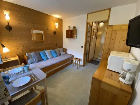 Location appartement à Valmorel, Studio cosy près des pistes à Valmorel, animaux admis