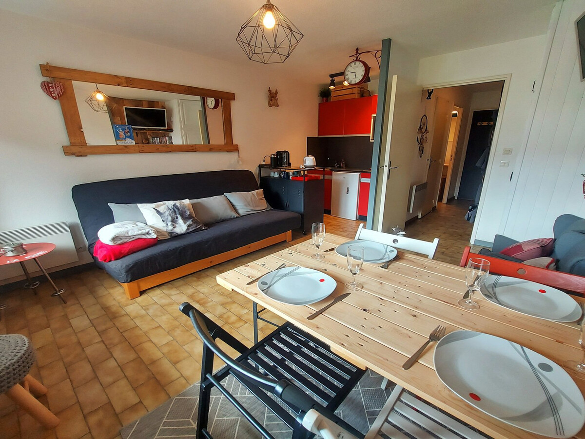 Studio 23m² balcon sud, 5 lits, animaux acceptés - Photo 3