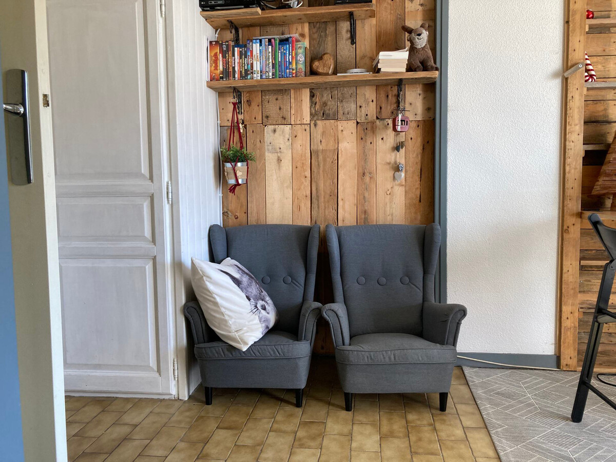 Studio 23m² balcon sud, 5 lits, animaux acceptés - Photo 7