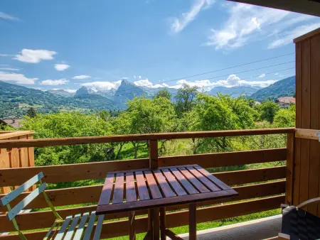 Duplex rénové 4 pers, balcon vue montagnes à Morillon : photo 13