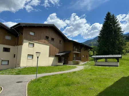 Duplex rénové 4 pers, balcon vue montagnes à Morillon : photo 18