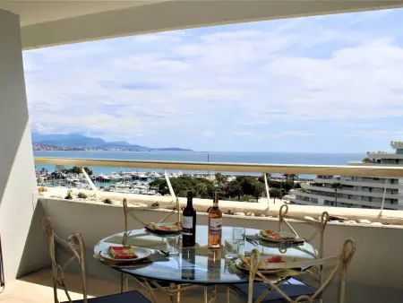 Appartement 4 pers, terrasse vue mer, Villeneuve-Loubet : photo 4