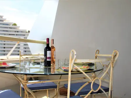 Appartement 4 pers, terrasse vue mer, Villeneuve-Loubet : photo 8