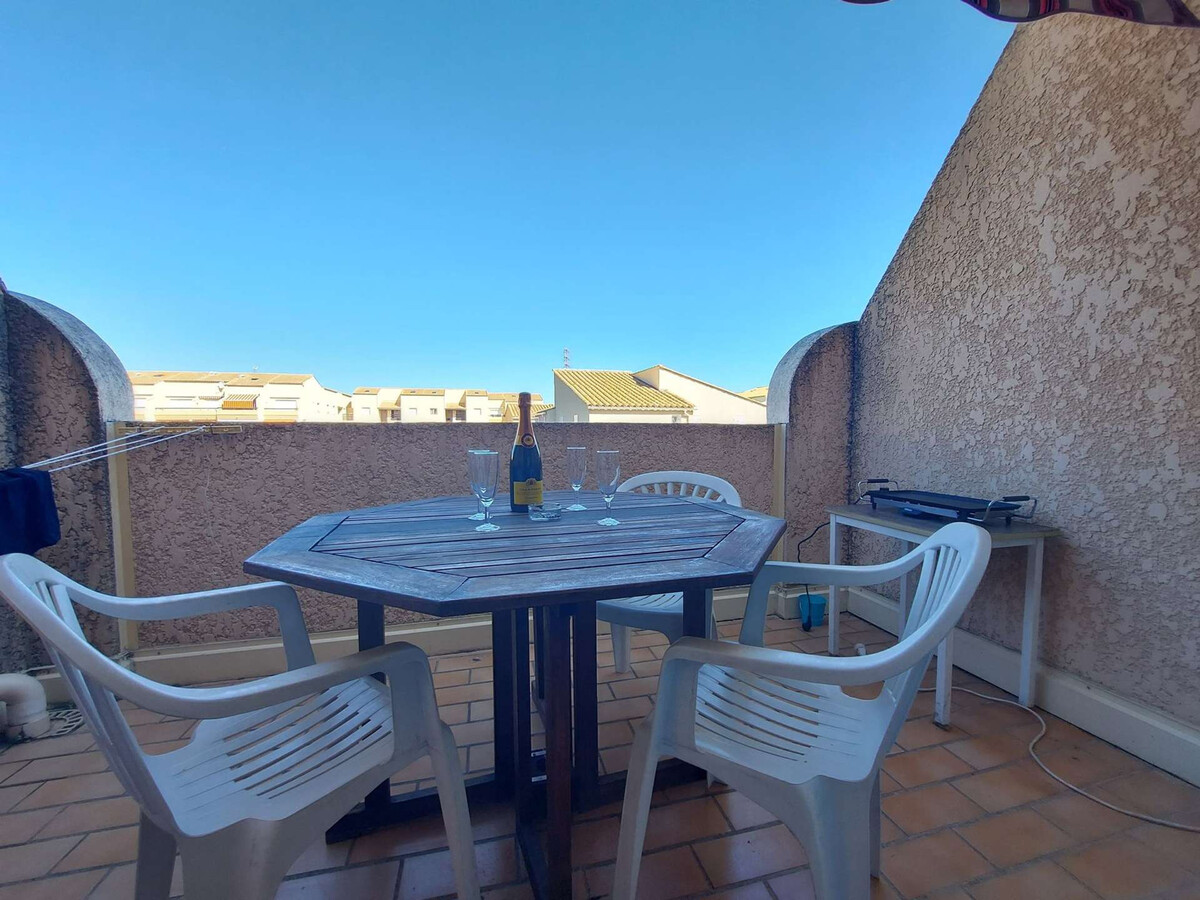 Studio cabine 4 pers à Marseillan-Plage, parking et piscine - Photo 2