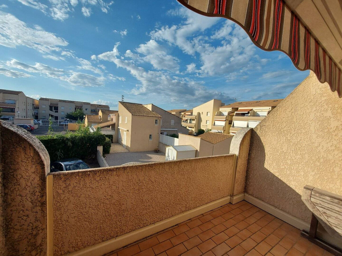 Studio cabine 4 pers à Marseillan-Plage, parking et piscine - Photo 10