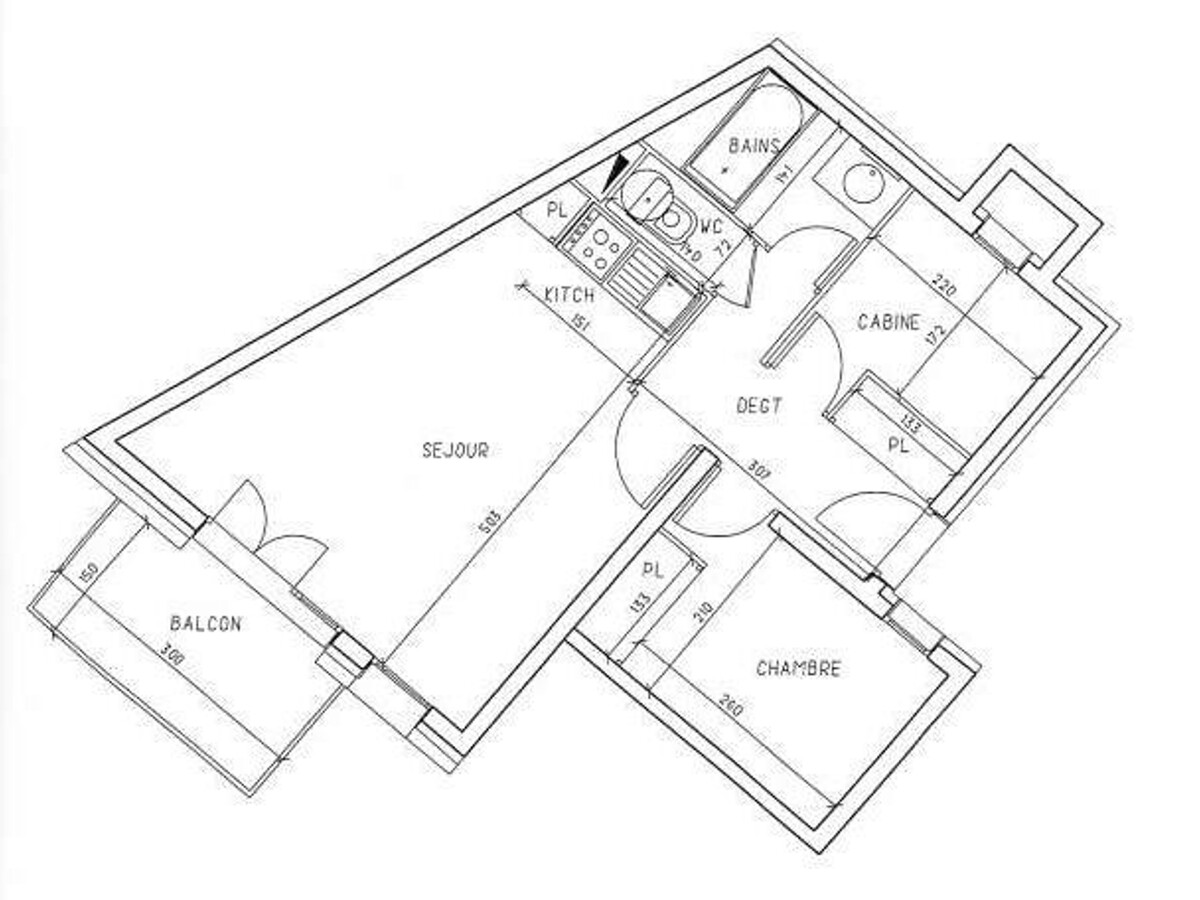Appartement 2 pièces cabine, rez de neige aux Menuires - Photo 15