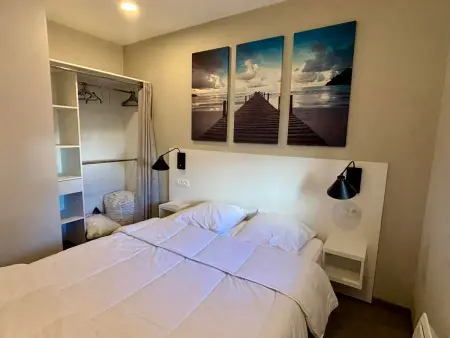 Appartement 40m² front de mer avec terrasse et accès plage : photo 4