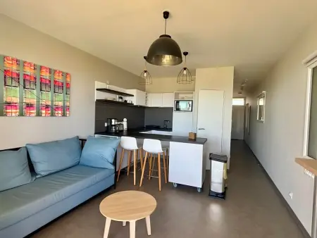Appartement 40m² front de mer avec terrasse et accès plage : photo 14
