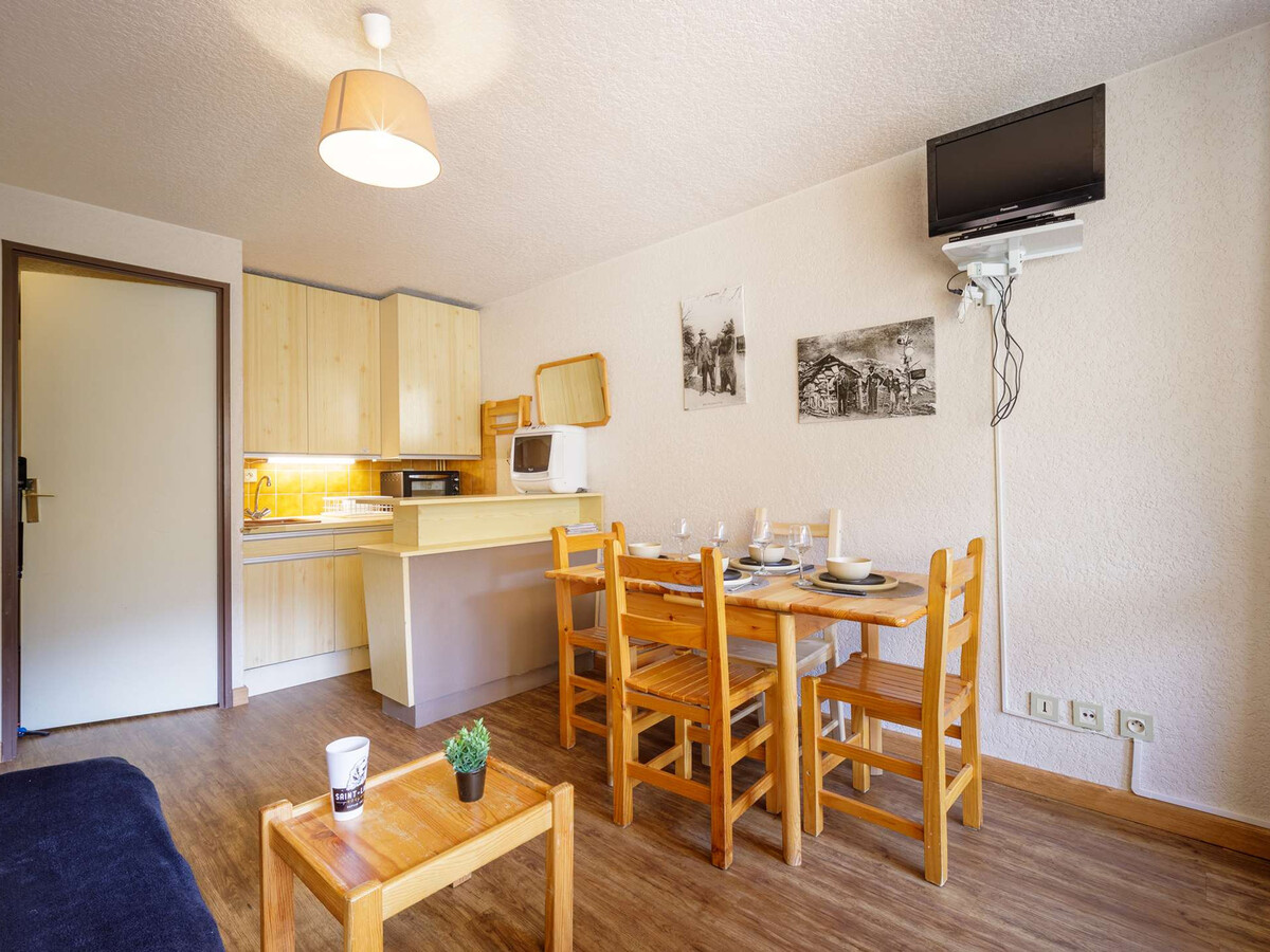 Studio 4 pers avec balcon, navette gratuite vers téléphérique - Photo 3
