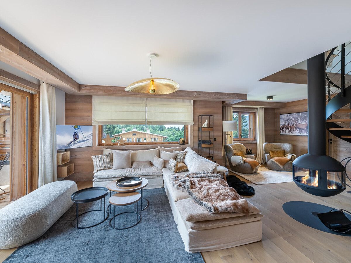 Duplex de luxe Megève 10 pers., 4 ch., animaux OK - Photo 1
