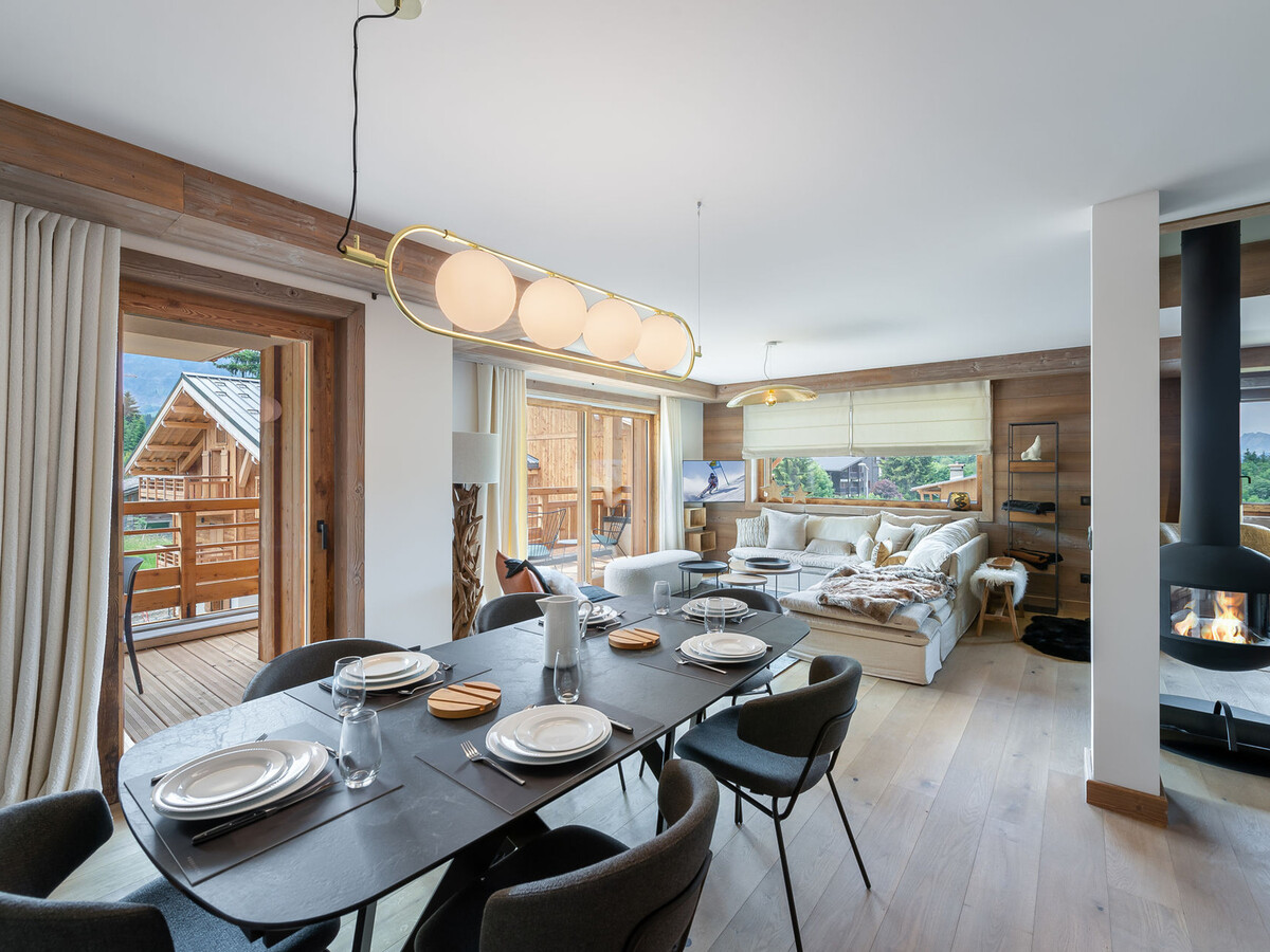 Duplex de luxe Megève 10 pers., 4 ch., animaux OK - Photo 2