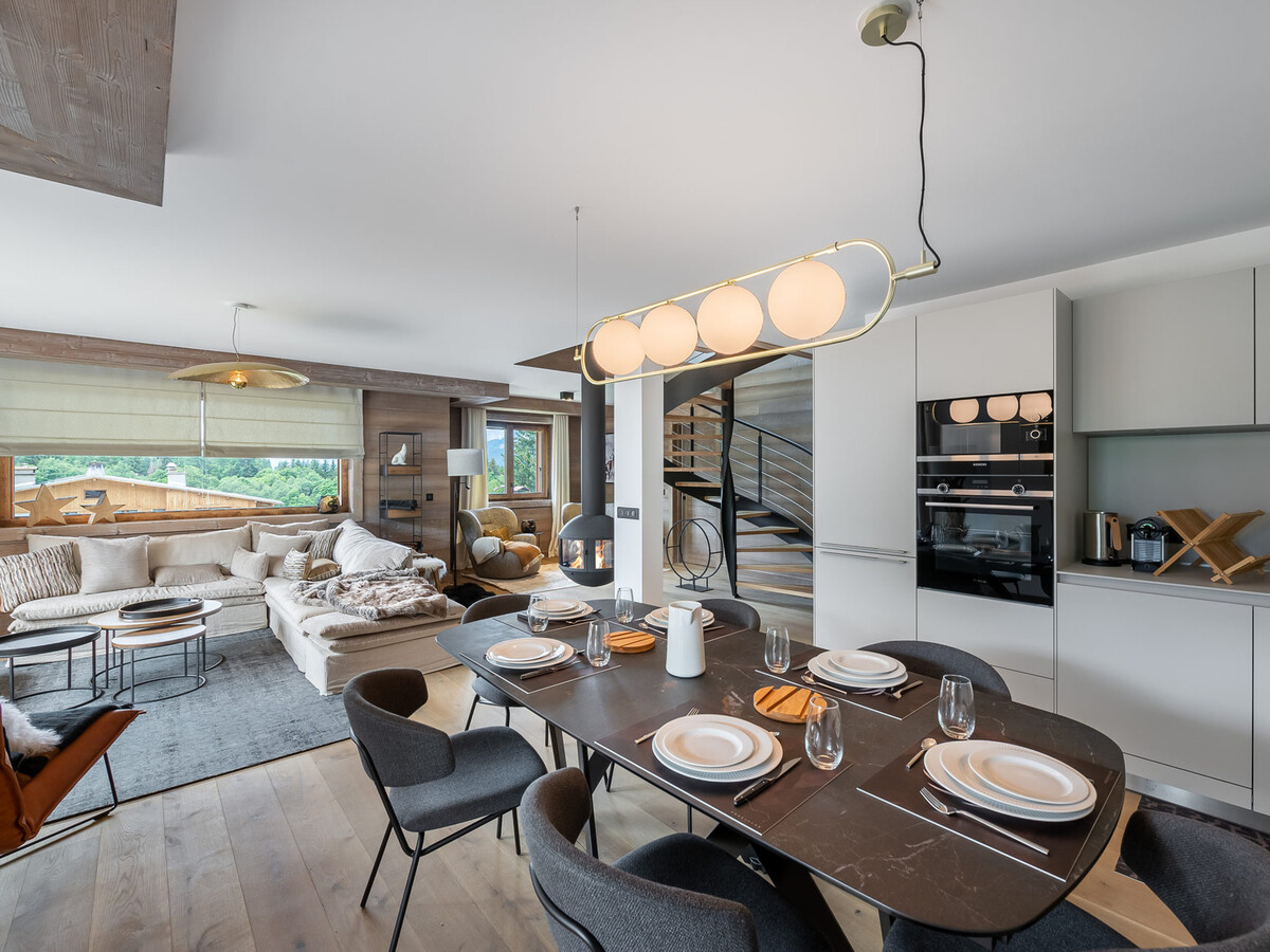 Duplex de luxe Megève 10 pers., 4 ch., animaux OK - Photo 4