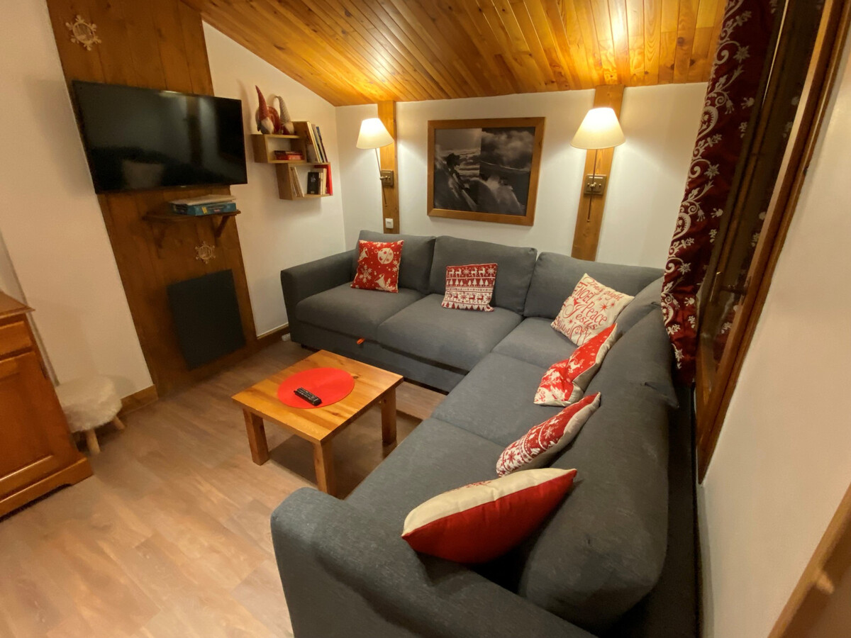 Duplex rénové proche pistes et commerces, balcon sud, 6 pers., casier à skis - Photo 2