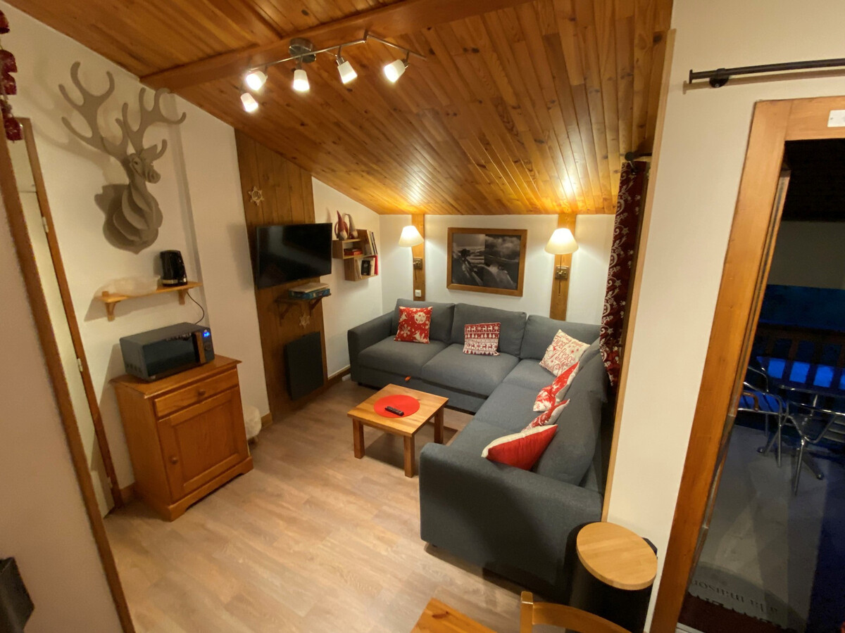 Duplex rénové proche pistes et commerces, balcon sud, 6 pers., casier à skis - Photo 8