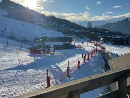 Appartement ski aux pieds, 6 couchages, balcon sud : photo 9