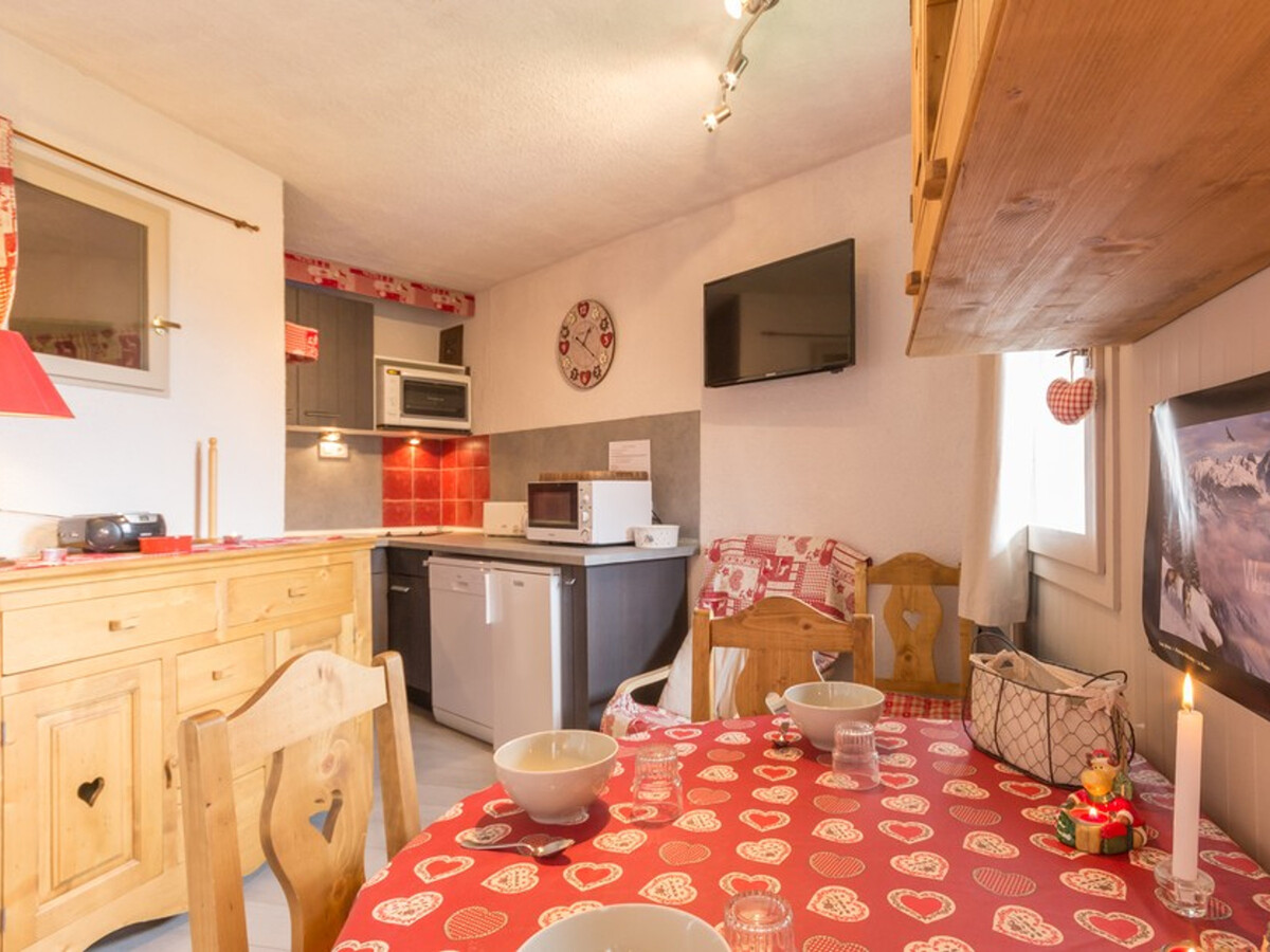 Studio rénové 24m² balcon vue Mont-Blanc, La Plagne - Photo 2