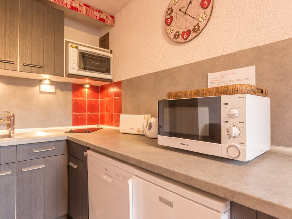 Studio rénové 24m² balcon vue Mont-Blanc, La Plagne - Photo 3