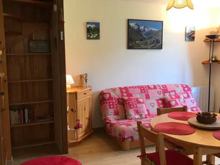Location appartement à La Plagne Montalbert , Duplex spacieux avec balcon, accès direct pistes, proche commerces, équipé pour 6 pers.