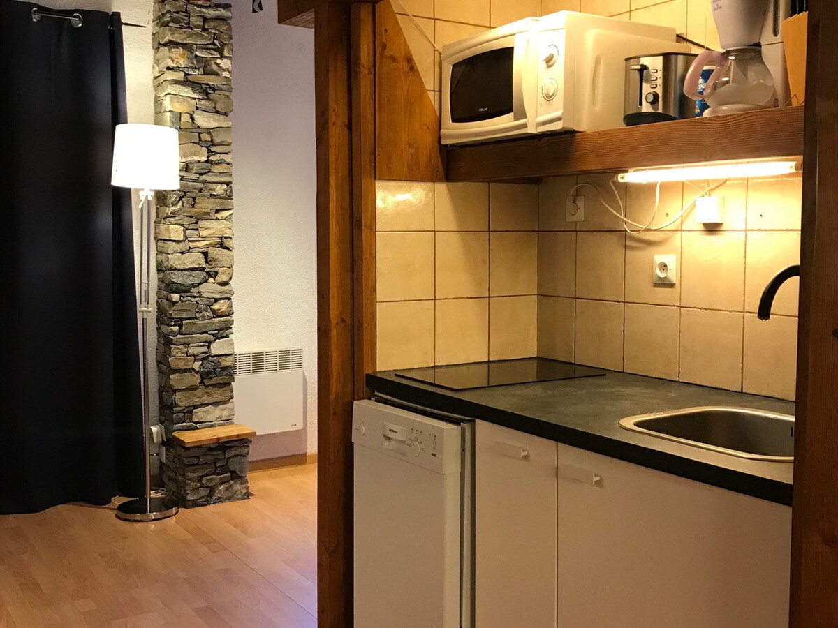 Studio 26m² avec mezzanine à La Plagne, accès direct pistes - Photo 5