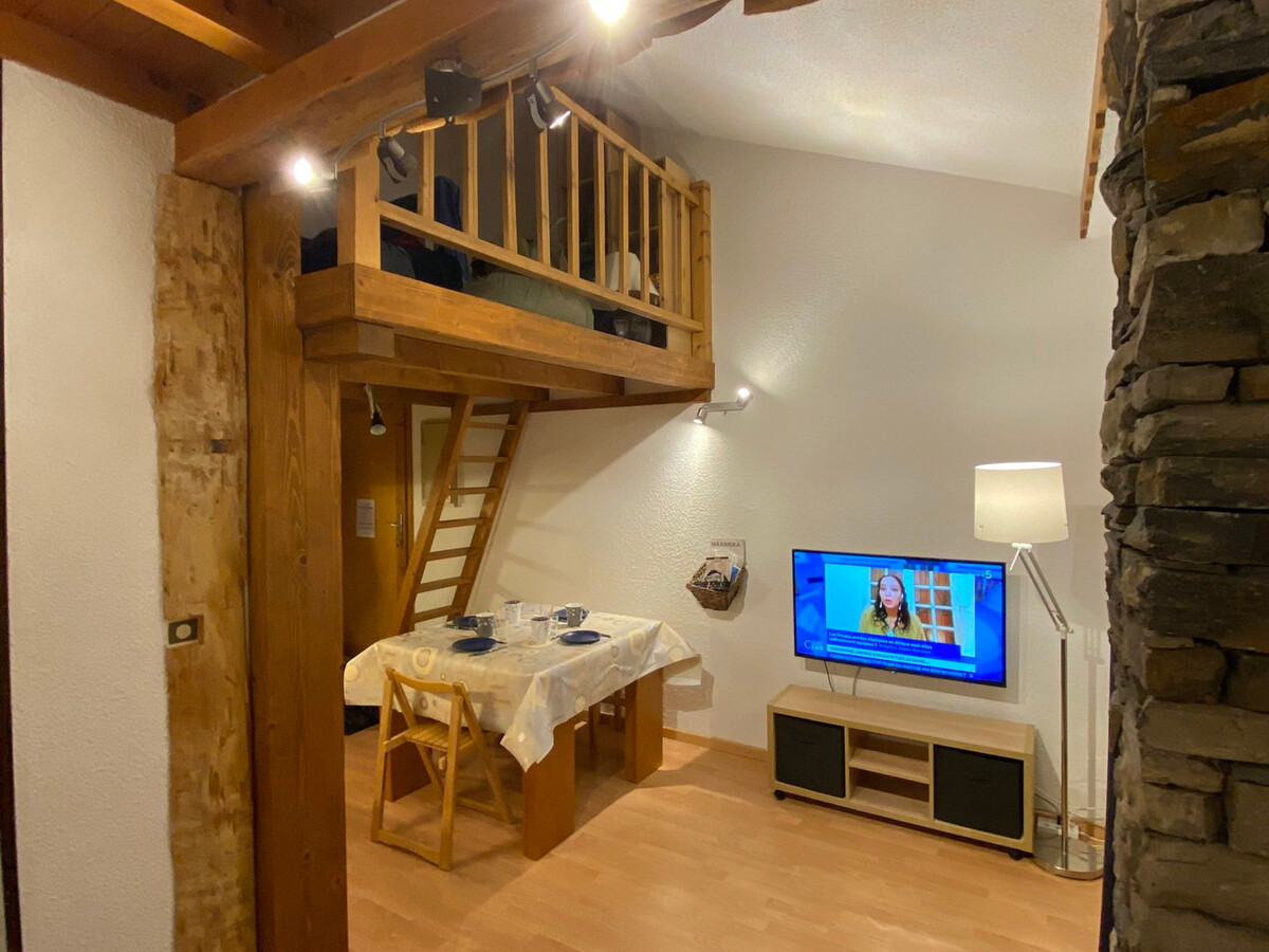 Studio 26m² avec mezzanine à La Plagne, accès direct pistes - Photo 7