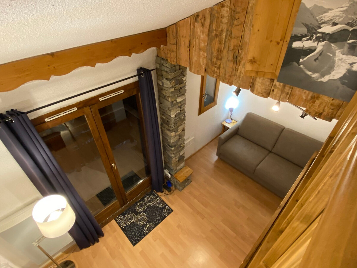 Studio 26m² avec mezzanine à La Plagne, accès direct pistes - Photo 9