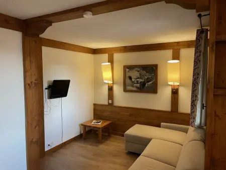 Location appartement à La Plagne Montchavin Les Coches, Studio cosy à deux pas des pistes avec balcon et casier à skis