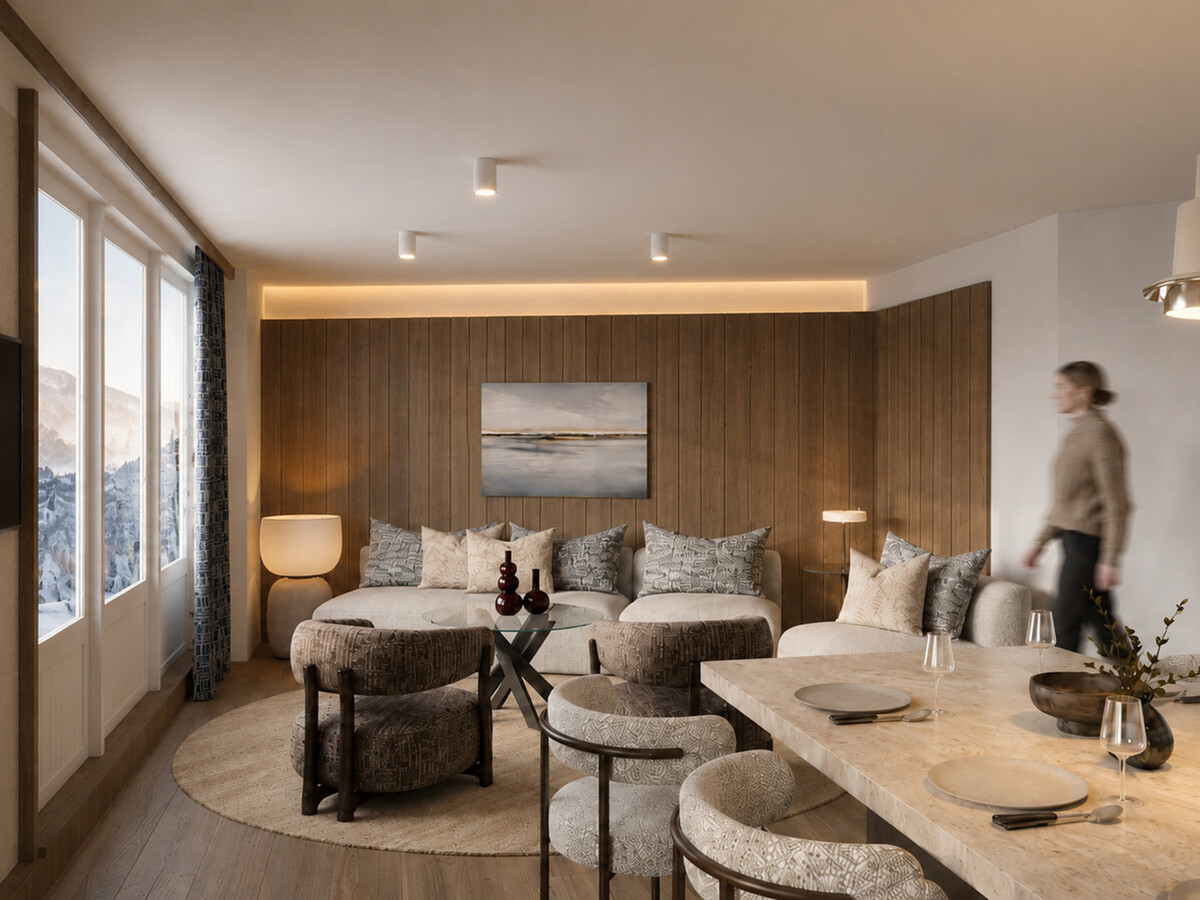 Aiguille Percée - Appartement 84m² 8 pers à Tignes - Photo 1