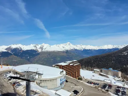 Studio 26m² skis aux pieds, vue Mont-Blanc, animaux OK : photo 9