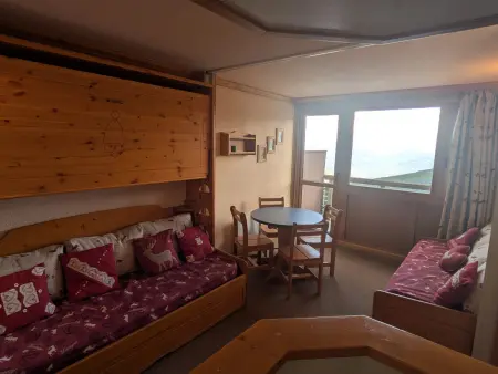 Studio 26m² skis aux pieds, vue Mont Blanc à Plagne Aime : photo 3