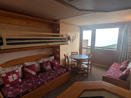 Studio 26m² skis aux pieds, vue Mont Blanc à Plagne Aime : photo 4