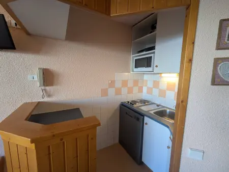Studio 26m² skis aux pieds, vue Mont Blanc à Plagne Aime : photo 6