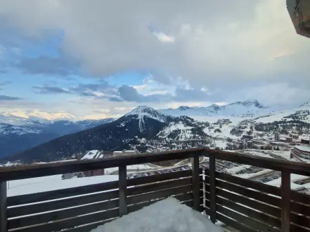 Studio 26m² skis aux pieds, vue Mont Blanc à Plagne Aime : photo 12